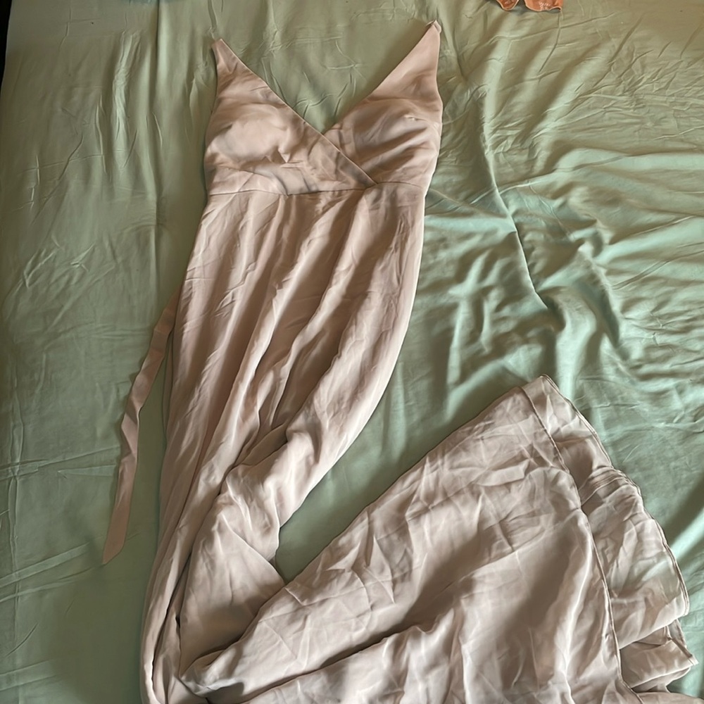 Birdy Grey nude bridesmaid dress